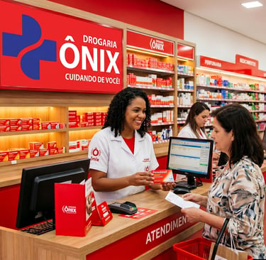 Enconte a Drogaria Ônix. Preços, entregas rápidas e grátis!