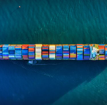 cargo shipping containers export import logistics