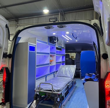 Equipamiento de ambulancia