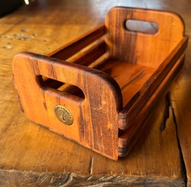 Caixinha media em muiracatiara rajada