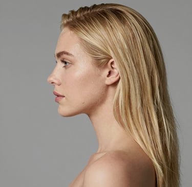 Portrait of a smiling woman in a cozy office setting