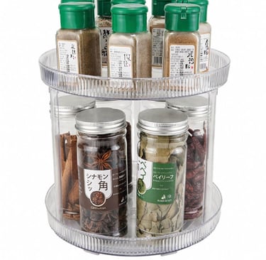 multi tier spice rack lazy susan for kitchen wholesale
