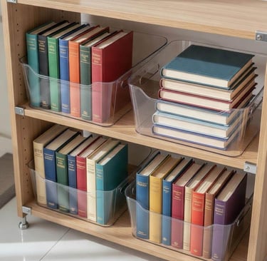 multi size PET storage bins stackable wholesale