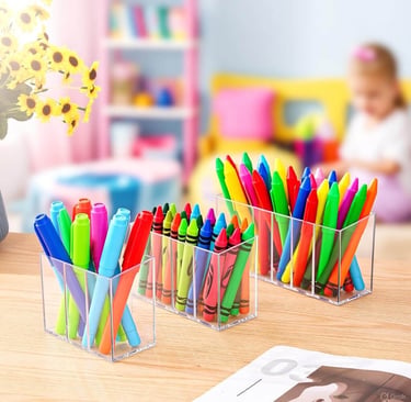 PET pen holder organizer multi compartment wholesale