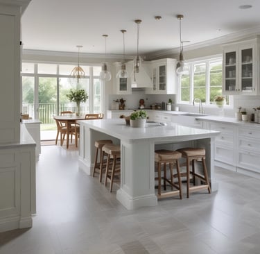 Residential property interior showing calm and confidence in property services