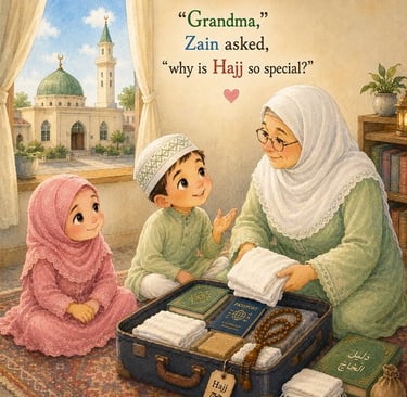Why Hajj is so special - kids ask grandmother