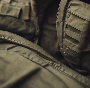 A lightweight tarp covering a military vehicle in a desert environment, highlighting its protective qualities.