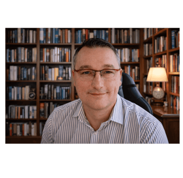 Mark Kristić, life coach and author of The Blueprint of Becoming, portrait photo.”