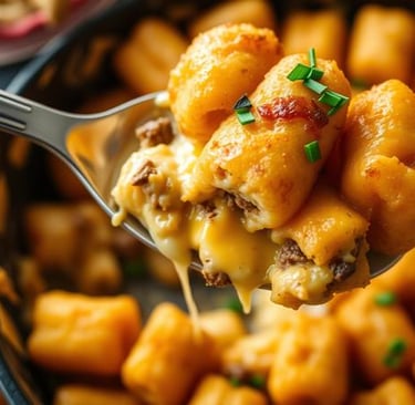 Tasty Tator Tot Casserole to Satisfy Your Cravings!