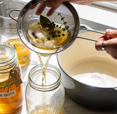 Straining and Storage