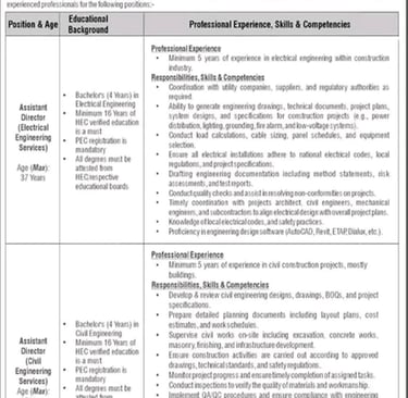 NADRA Jobs 2026 advertisement for Assistant Director and Deputy Assistant Director positions in Isla