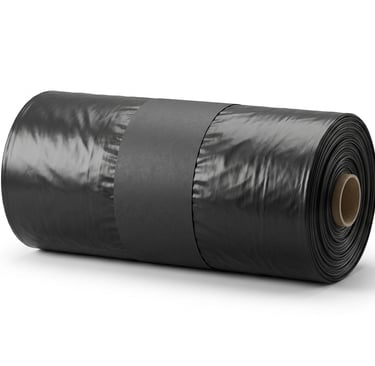 Garbage bag rolls packaging display by NEW GURUNANAK PLASTIC & PACKAGING Indore supplier