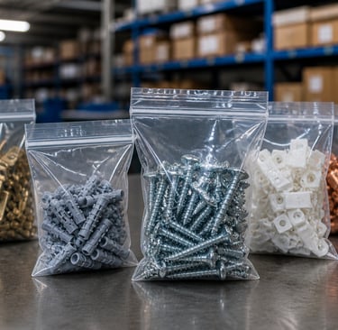Zip lock bag zipper close-up by NEW GURUNANAK PLASTIC & PACKAGING Indore Madhya Pradesh