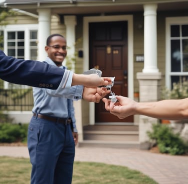 A group of residents sharing a meal together in a communal dining area.
