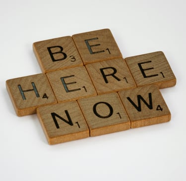 in het hier-en-nu - mindfull - aandacht bij jezelf