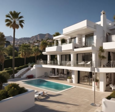 Cozy home entrance with a visible Ajax alarm panel on the wall