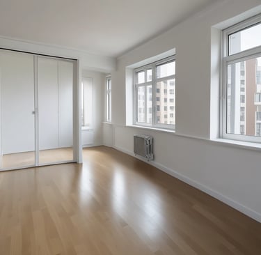 Small local store with an electronic security system installed near the door