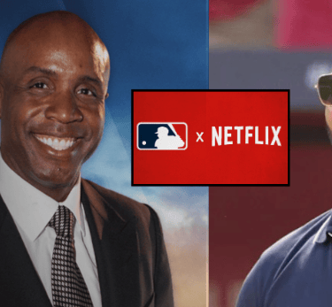 Barry Bonds (left) and Albert Pujols (right) will headline Netflix's coverage of MLB Opening Day 2026