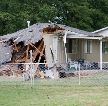 Florida house sink hole