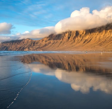 Playa de Famara. Lanzarote