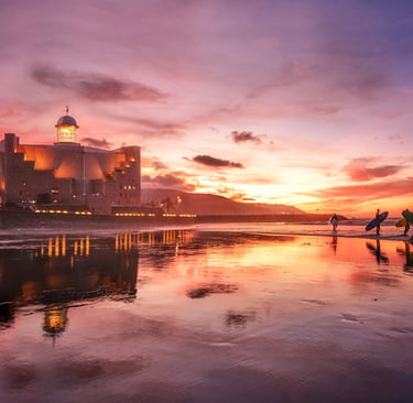 Playa de La Cícer en Las Canteras. Gran Canaria