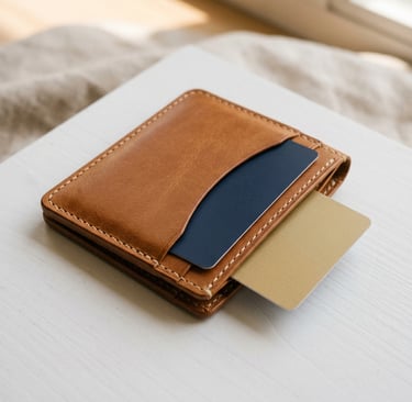 bank and business wallet