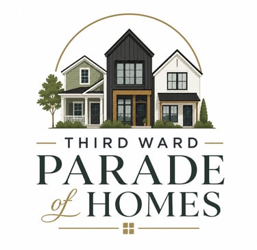 Third Ward Parade of Homes logo featuring modern farmhouse architecture and elegant typography.