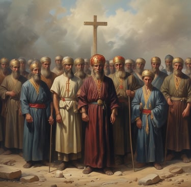 photo of white staircase