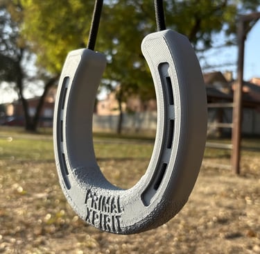 Agarre OCR Herradura Spirit Primal Xpirit impreso en 3D color gris