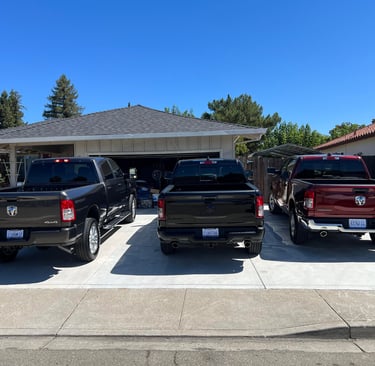 Reliable truck parked in Farmington neighborhood – typical for affordable cars for sale Farmington N