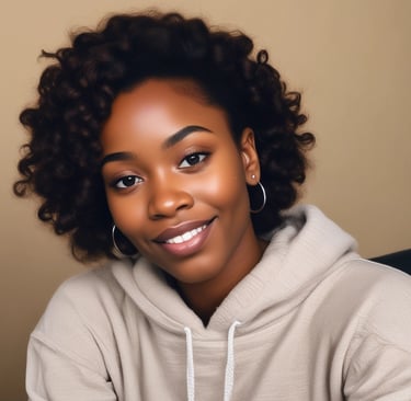 Soft morning light filtering through a window onto a cozy vanity with natural skincare products and a delicate silk scarf.