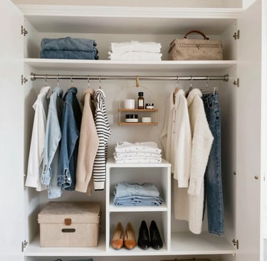 photo of white staircase