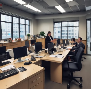 A neatly packed moving truck ready to depart on a sunny day.