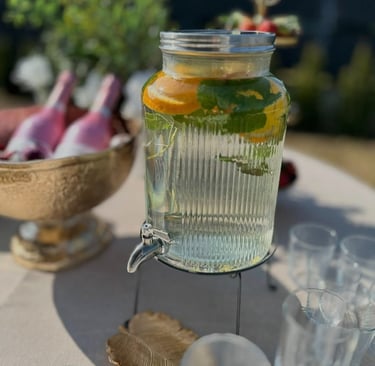 šampano staliukai Vilniuje