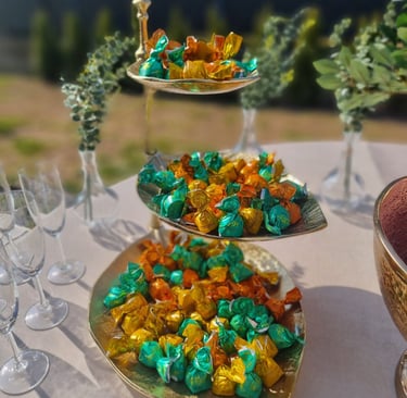 šampano staliukai Vilniuje