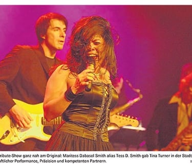 Tribute show very close to the original: Maritess Dabasol Smith aka Tess D. Smith