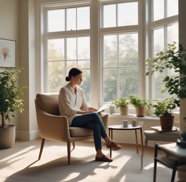 photo of white staircase