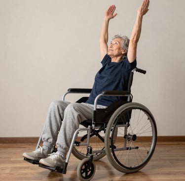 A patient smiling with relief while discussing their progress with an advocate in a bright, welcoming space.