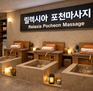 릴렉시아 포천마사지 고객 휴식 공간