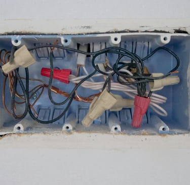 Résultat final installation électrique résidentielle Sherbrooke