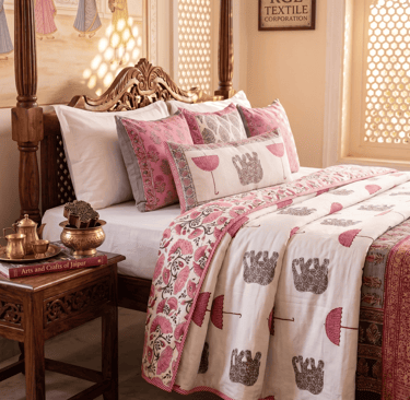 Rgl Textile Corporation Manufacturer of Jaipur Dohars