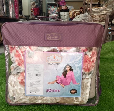 A Signature Admire super soft 2 ply Mink Blanket- Rgl Textile corporation