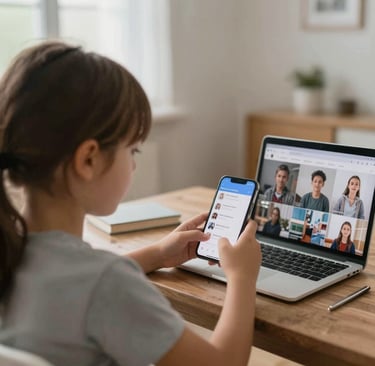 photo of white staircase