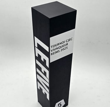 Trophée personnalisé Le Five