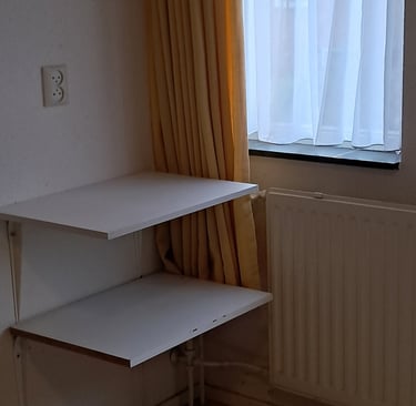 Een leeggeruimde kamer waar weer van alles mogelijk is