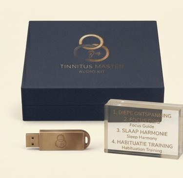 De tinnitus master audiobundel voor rust bij tinnitus