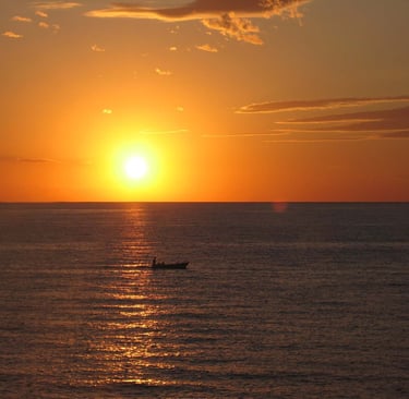 Best sunset ever in Italy