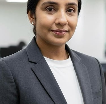 Iram Saleem – MKAS leadership team member supporting AML, compliance and governance initiatives.