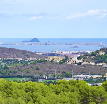 View from Monte de las Cenizas, in the Calblanque Regional Park (Cartagena, Murcia)