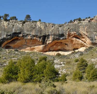 Mount Arabí is one of the most magical and special places in the Region of Murcia. The photo shows t